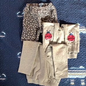3T Gap leggings and 1 pair of corduroy pants